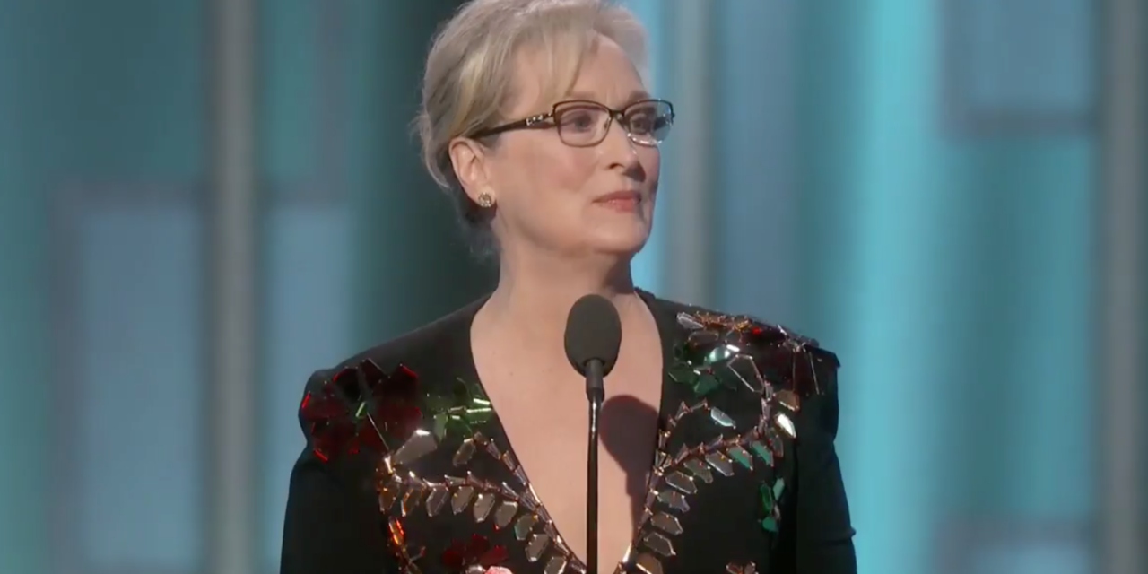 Video: Meryl Streep Delivers Powerful Message To Donald Trump At Golden ...