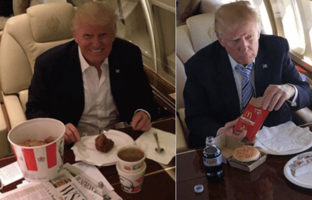 Donald Trump's Regular McDonalds Order Is Profoundly Disgusting